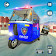 US Police Tuk Tuk Transport Simulator icon