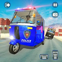 US Police Tuk Tuk Transport Simulator