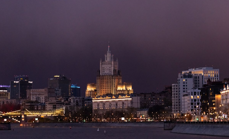 A general view on the headquarters of the Russian Foreign Ministry in Moscow, Russia April 29, 2022.