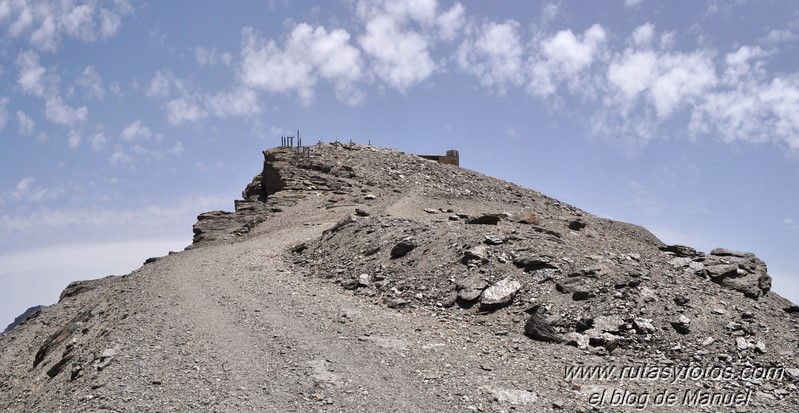 Subida al Veleta desde Pradollano