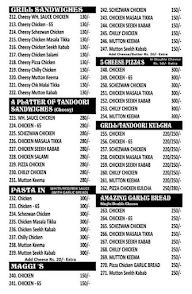 Sandwich King menu 5