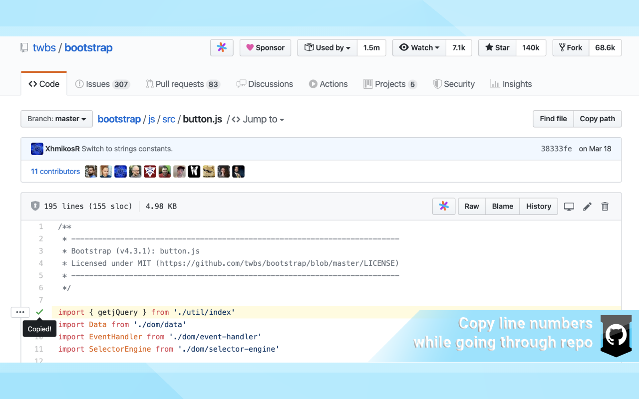 Line Clipper for GitHub Preview image 5