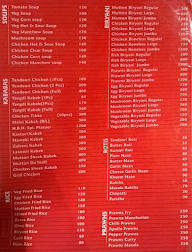 Hyderabad Biryani House menu 3