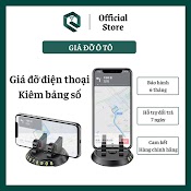 Giá Đỡ Điện Thoại Xoay 360 Độ Kèm Bảng Số Điện Thoại Trên Taplo Ô Tô Chống Trượt Đa Năng