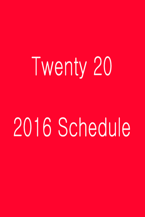 T20 2016 WC Schedule Screen 3