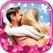 Happy Valentine Day Photo Frame  Icon