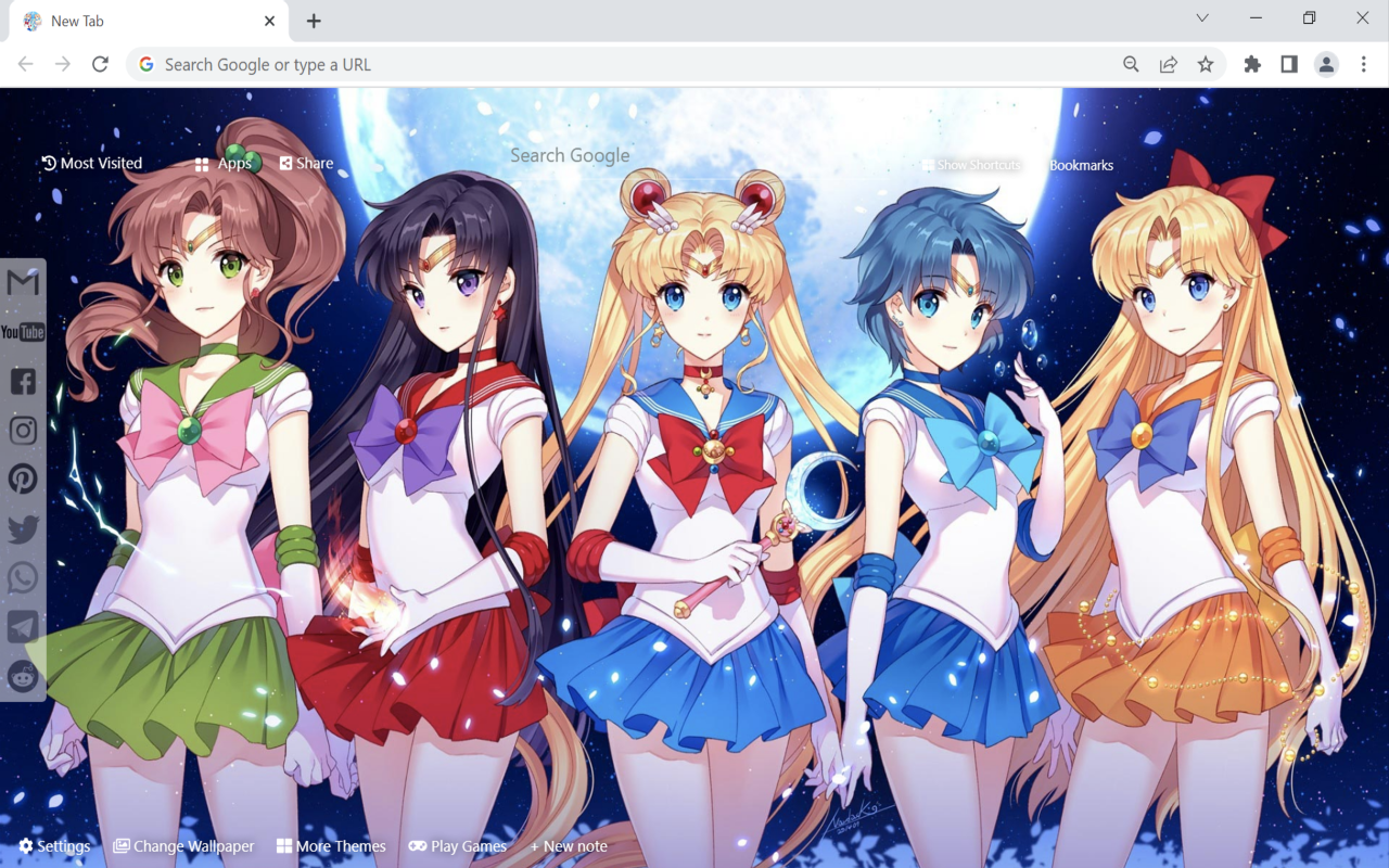 Sailor Moon Wallpaper Preview image 1