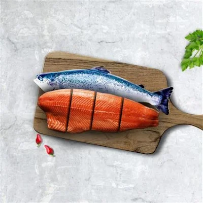 Atlantic Salmon Whole - 1 kg