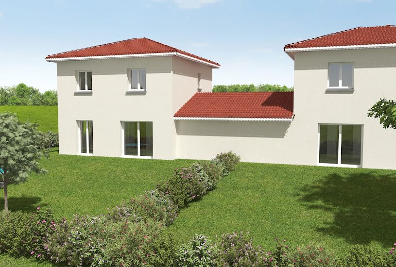  Vente Terrain + Maison - Terrain : 450m² - Maison : 82m² à Soucieu-en-Jarrest (69510) 