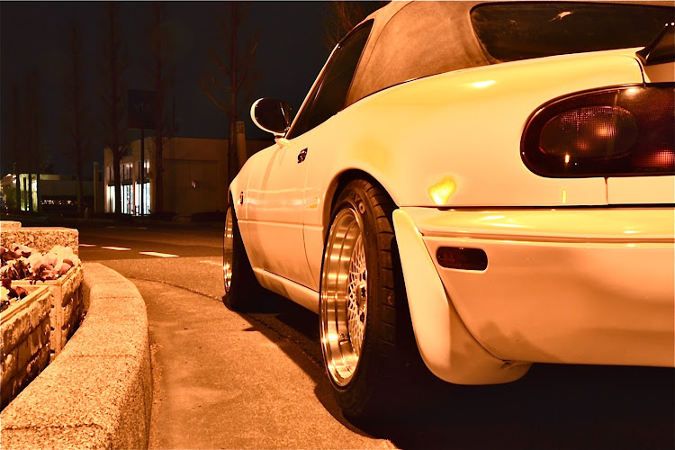 ロードスターのNB ロードスター・撮り活・ホイール交換・車高調整に関するカスタム事例の投稿画像4枚目