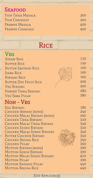 Salim'ss Shahi Sigdi menu 5