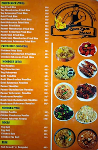 Zam Zam Hotel menu 2