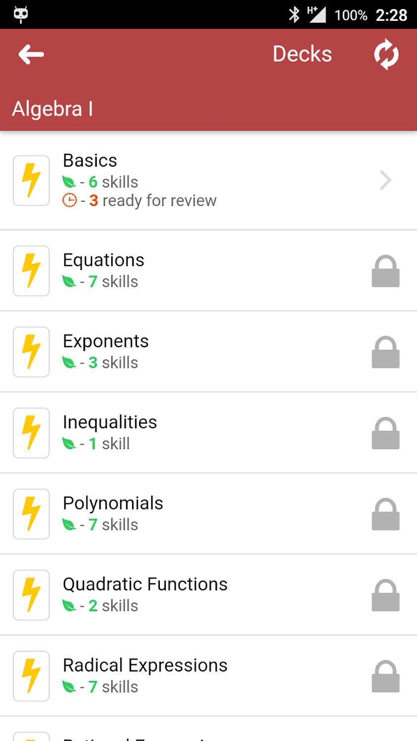 Little Math Genius - Algebra Screen 2