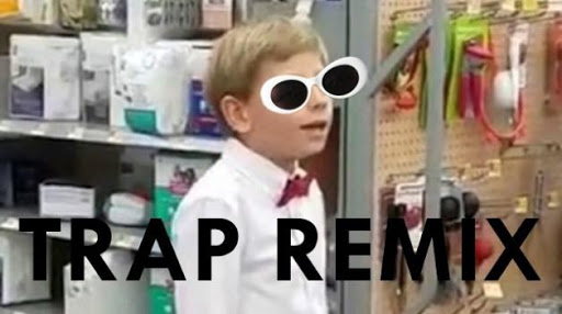 Walmart Kid Remix Pin