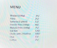 Nits Foods menu 1