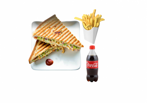 Chicken Tikka Sandwich Combo