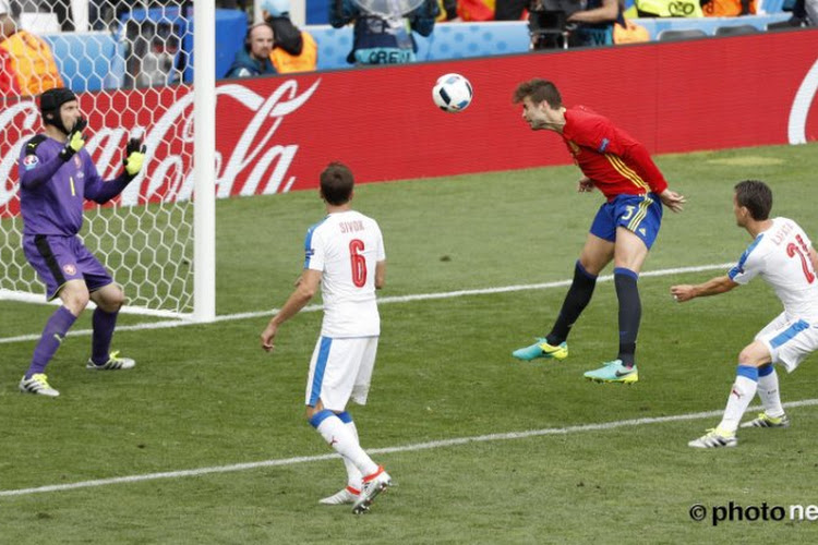 Piqué, le héros de l'Espagne: "On a eu de la chance"