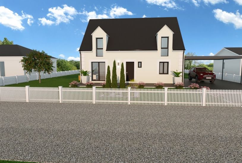  Vente Terrain + Maison - Terrain : 818m² - Maison : 135m² à Joué-lés-Tours (37300) 