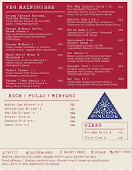 Pincode By Kunal Kapur menu 7