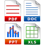 Cover Image of ดาวน์โหลด ตัวแปลง PDF (doc ppt xls txt word png jpg wps)  APK