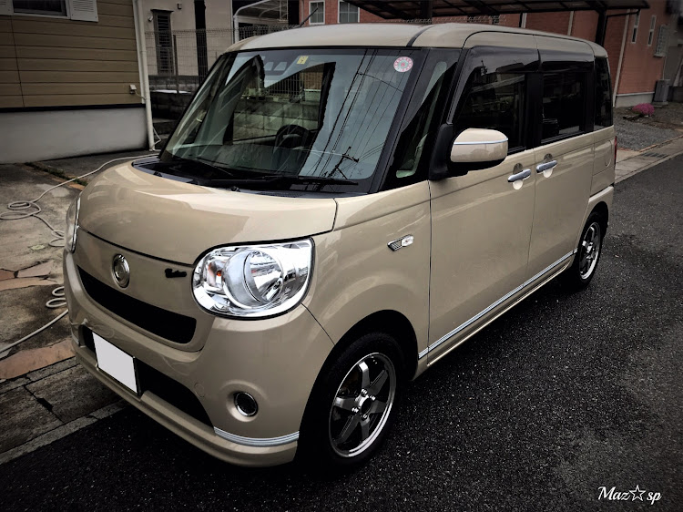 ムーヴキャンバスの洗車・Plexus・紫外線対策・DIY・愛車の差し色に関するカスタム事例の投稿画像1枚目