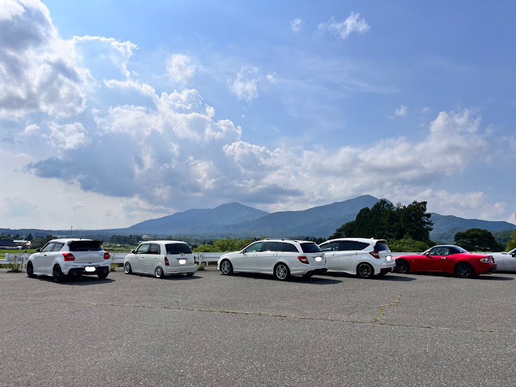 スイフトスポーツのいつもイイね＆コメントありがとうございます(*´▽`人)♡・オールジャンルツーリング🚗💨🚗💨🚗💨・とうもろこし🌽を買うのが最大の目的👍・ご一緒してくれた皆さんに感謝🥰・iosuさんファイト〜💪に関するカスタム事例の投稿画像18枚目