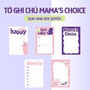 [Quà Tặng Độc Quyền] Giấy Note Ghi Chú Dán Được, Nhiều Hình Dễ Thương Khác Nhau, Ghi Nhớ Tiện Lợi Cho Mẹ