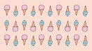 Ice Cream & Soft Serve - Zoom Background item