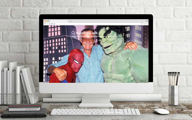 Stan Lee New Tab Theme