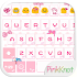 Pink Knot Emoji Keyboard Theme1.6.7