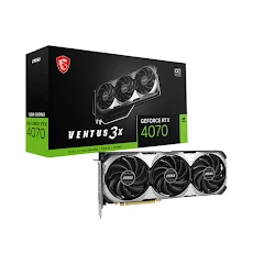 Card màn hình MSI RTX 4070 VENTUS 3X E 12G OC 12GB GDDR6X (912- V513- 290)