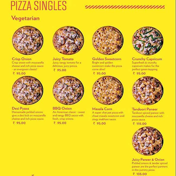 Pizza Dilliwala menu 