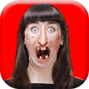 Ugly Camera Funny Selfies - Face Warp Photo Editor 1.4 Icon