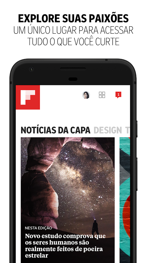   Flipboard– captura de ecrã 