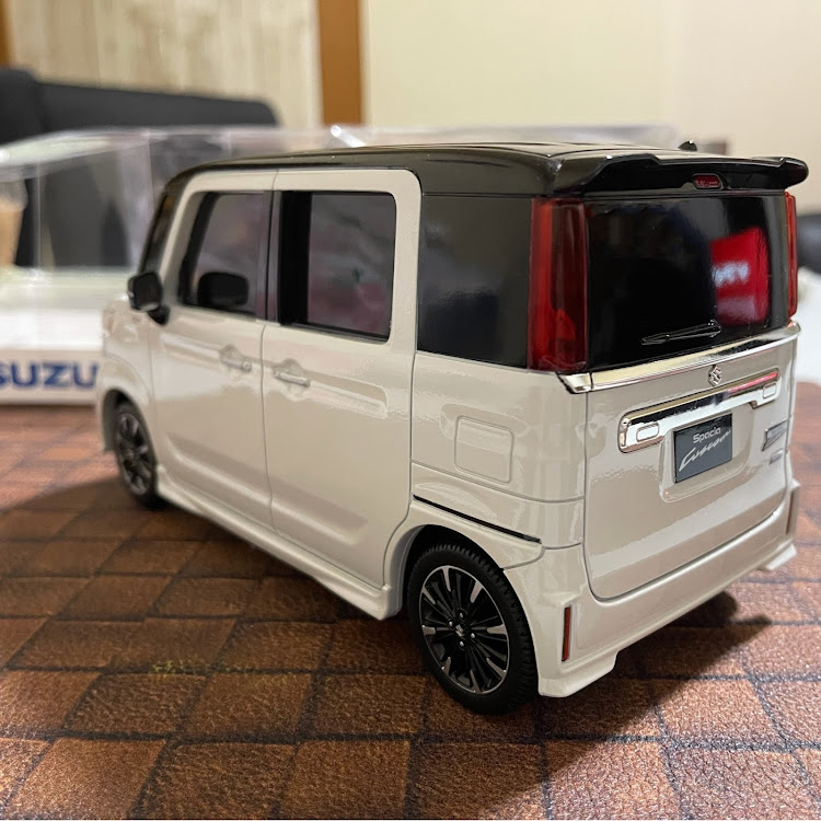 スペーシアカスタム　mk53  カラーサンプル　1/18 制作受付中