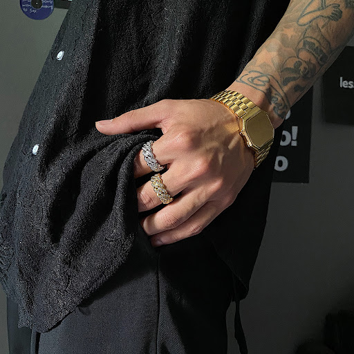 Title 7, Full Diamond Cuban Ring Shines | Luxury Jewelry...