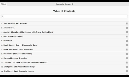 Chocolate Recipes 3