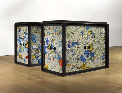 Damien Hirst's 'Waste Twice'.