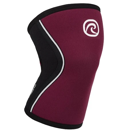 Rehband RX Knee Sleeve 5mm, Burgundy - XS