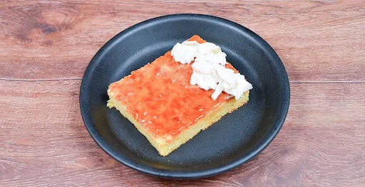 Grandmas Orange Almond Cake Slice