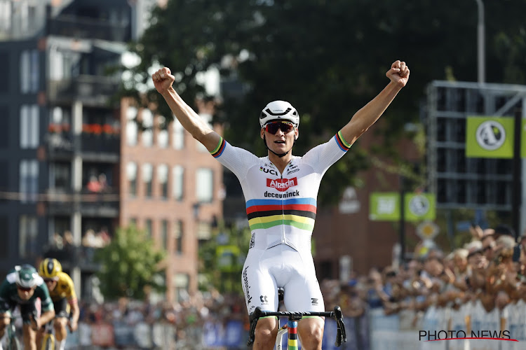 De witte broek is helemaal terug (als geluksbrenger): Mathieu van der Poel vertelt of hij er voor begon te vrezen