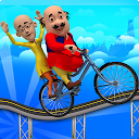 App herunterladen Motu Patlu Cartoon Hills Biking Game Installieren Sie Neueste APK Downloader