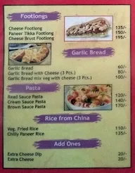 Sam's Pizza Corner menu 4