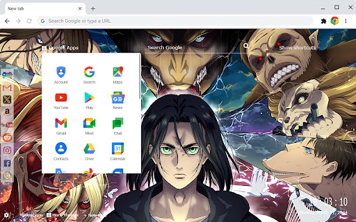 Attack on Titan Wallpapers New Tab
