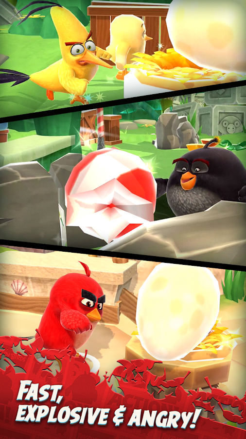   Angry Birds Action!: captura de tela 