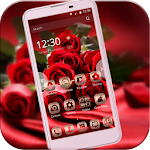 Cover Image of Download Gold Rose Theme 1.1.2 APK