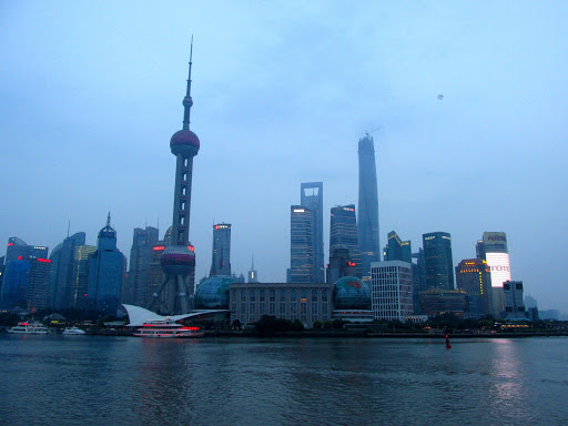 Cruise on The Bund Shanghai 2014