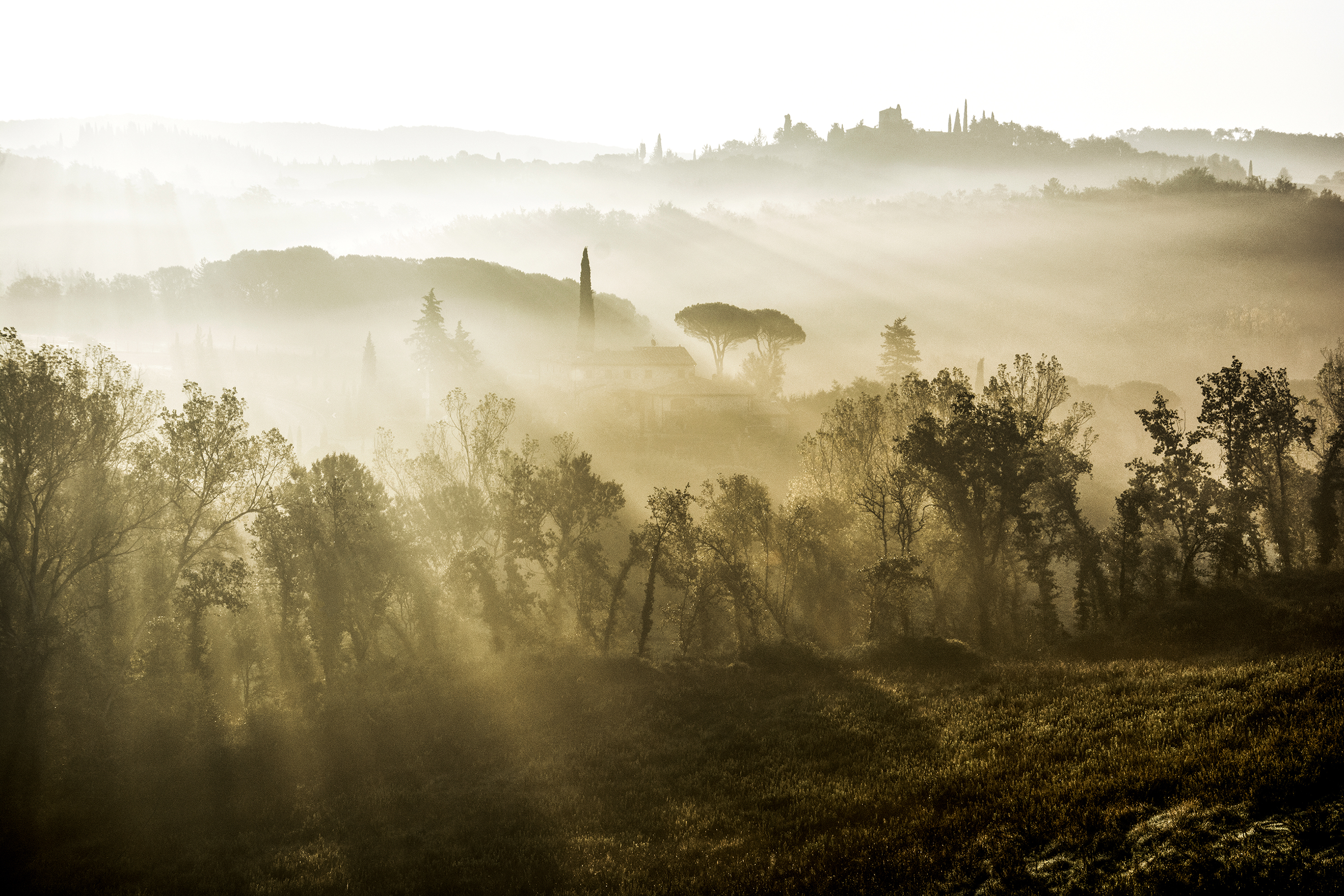 Alba in collina di Adri-Mugna