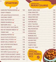 Wok Panda menu 2