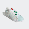 adidas superstar x lego cloud white / ice mint / footwear white